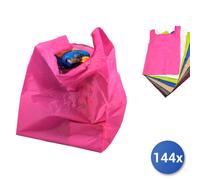 144x Borse per la spesa modello Ecobag di colori assortiti