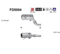 145 KW 197 CV FAP PER BMW 5 E60 525xd