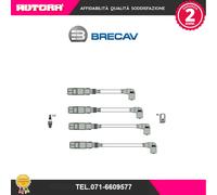 14550 Kit cavi accensione adat.Audi-Skoda-Vw (MARCA BRECAV)
