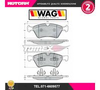 1457 Kit pastiglie freno a disco post adatto a Mercedes-Benz (MARCA-WAG)