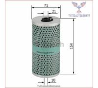 1457429616 Filtro olio Bosch