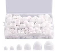 145PCS coperture di plastica delle viti di protezione per le viti esagonali soluzione di stoccaggio resistente all'umidità