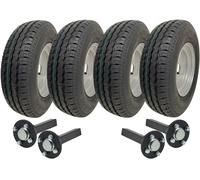 145R10 Doppio Asse Rimorchio Kit Alta Velocità Strada Legale Wanda Ruote Mozzo E