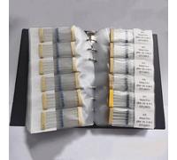 145Values 1/8W 0,125W 1% 1-10M Resistore a film metallico Vari set di imballaggi Kit libro KHzIgRdY