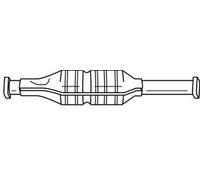146 cv Catalizzatore per Saab 9000 2 Vol/ 2.3 -16 CS 2290 cc 107 KW 146 CV
