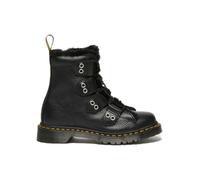 1460 LIT FL MILLED NAPPA WANAMA MILO FUR BLACK