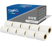 14681 10x ROTOLI ETICHETTE COMPATIBIL DYMO LABELWRITER per CD DVD S0719250 30854