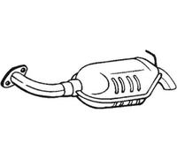 147 CV SILENZIATORE POSTERIORE PER MAZDA 6 Hatchback GG 2.0 KW 108 CV 147