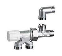 1473 12 Valvola MONOTUBO manuale completa di gomito maschio FAR