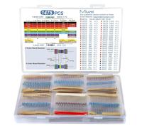 1475 Pezzi【1/4W ±1%】Kit Resistenze 220 Ohm Varie Resistori Metallico Film Resist