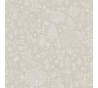 14807 - Little Explorers 2 Forest Kingdom Silver Grey Galerie Carta Da Parati