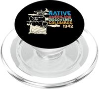 1492 I nativi americani hanno scoperto Colombo PopSockets PopGrip per MagSafe