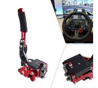 14Bit USB3.0 SIM Freno a mano per Racing Games Wheel Stand T300RS PS4/PS5 Rosso