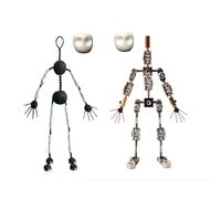 14cm,2PC DIY Stop Motion Armature Kit - Feet Tie Down DIY Metal Puppet Figure Scheletri Facile Assemblaggio per Animazione Design del Personaggio e Divertimento Creativo