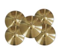 14'hihat+16'crash+18'crash+20'ride Piatto Per Il Batterista Piatto Fatto A Mano Piatti per batteria Cymbal set