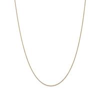 14k Oro Giallo 0.80mm Luce Bambino Collana W/ Molla Anello Chiusura 35.6cm -