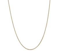 14k Oro Giallo 1.30mm Massiccio Scatola Catena Con / Gancetto a Levetta 40.6cm -