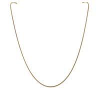 14k Oro Giallo 1.6mm Solido Rotondo Serpente Catena con / Gancetto a Levetta