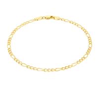 14K Oro Giallo Massiccio Catena Figaro Collana O Bracciale 1mm-9.5mm Uomo Donna