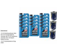 14L Olio Motore Liqui Moly Longtime High Tech 5W-30 3xMotor Doctor
