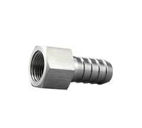 14mm Hose Barb OD To 1/4" BSPP 304 Stainless Steel High Pressure Pipe Fitting Connector