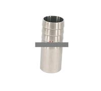 14mm Tube O/D 304 Stainless Steel Hose Barb Weld Pipe Fitting Connector