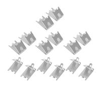 14PCS 1.5mm Frigorifero Mensola Clip Freezer Shelf Clip Cooler Shelf Support Commercial Shelf Clip per Frigo