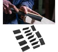 14Pcs Blocco di levigatura Set di impugnature per levigatura a doppia estremità Set di tamponi per lucidatura di profili flessibili Strumenti per la lavorazione del legno