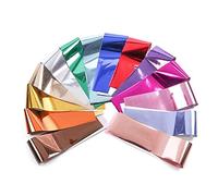 14pcs Nails Stickers Decals Metal Holographic Transfer Foil for Nail Art Nice processing