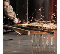 14PCS per Ugelli e Supporti Punte Saldatore Mig con Rivestimento per 15AK per Sa