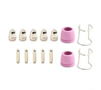 14PCS Plasma Cutter Torcia Kit Tip Elettrodo Ugello Consumabili per AG-60, Accessori per Taglierina al Plasma Per Ugelli AG60 Ed Elettrodi Per Funzionamento Efficiente