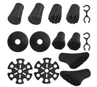 14Pcs Puntale Per Bastone, Gommini Per Stampelle Ortopediche, Gommini Bastoncini Trekking Universali, Gommini Bastoncini Trekking Ferrino, Puntale Bastone Montagna