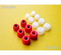 14pcs ( Rd-Cl ) Memory Foam & Rotondo Punte per Sennheiser Sport Cx Più Momentum