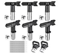 14PCS senza Aria Attrezzo Set6 Spruzzatore di Vernice senza Aria Tips6 Pittura