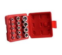 14pcs Set Presa A Stella Femmina E E4-E24 Drive E-Star ESTER ESTERNO CHIUSI GIODA STRUMAMENTO RIPARAZIONE DELLA TESTA STRUMATO SETTA CHE TRATTATO
