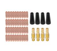 14PK FluxCore Kit K3493-1 Ugello Senza Gas Diffusore & Punta 0.030 '' per Century FC90/80GL Forney Ad Alta Resistenza Ugello
