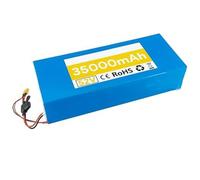 14S7P 52V 35Ah Batteria agli ioni di Litio costruito in BMS con e Caricabatterie Scocca in PVC impermeabile per 100W-800W Scooter Elettrico Ebike Bicicletta 52V 35Ah,XT90