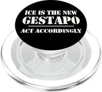14th Amentment Resist Ice Is The New Gestapo Act Accordingly PopSockets PopGrip per MagSafe