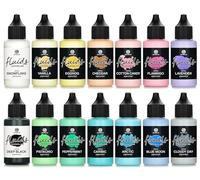 14x 30ml Fluids Alcohol Ink Set OPAK, inchiostro ad alcool pigmentato, coprente su supporti chiari e scuri