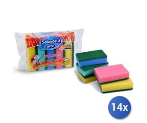 14x Bundle Arix Spugna Abrasiva X5 Colorata