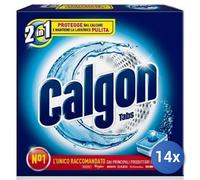 14x Bundle Calgon Tabs Pastiglie X 15 (Calfort)