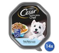 14x Bundle Cesar Scelte Chef Vaschetta Pesce Riso Verdure 150Gr