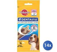 14x Bundle Pedigree Cane Snack Dentastix Medium 5 Pezzi 10-25 Kg.
