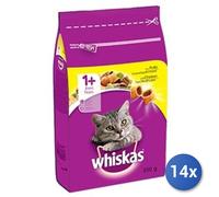 14x Bundle Whiskas Fagottini Busta 300 Grammi Pollo