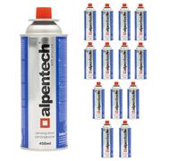 14x Cartuccia di Gas per Stufa Isobutano 250 g / 450 ml Sistema EPS