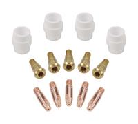 14x Contatto Punta Gas Diffusore Punta Holder for-24KD Mig-Welding