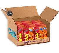 14X Lorenz Nic Nac's Hot Arachidi Tostate Ricoperte da una Crosta Piccante Gusto Babecue Box 125g [CAIYA® BOX da 14 Confezioni]