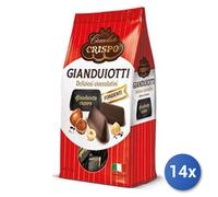 14x Multipack Crispo Gianduiotti Fondenti Busta Gr 140