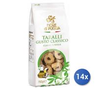 14x Multipack Taralli Fiore Di Puglia Classici Gr 250