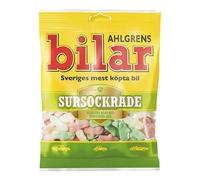 14x100g Bilar Sursockrade Ahlgrens sacchetti gommosi caramelle
